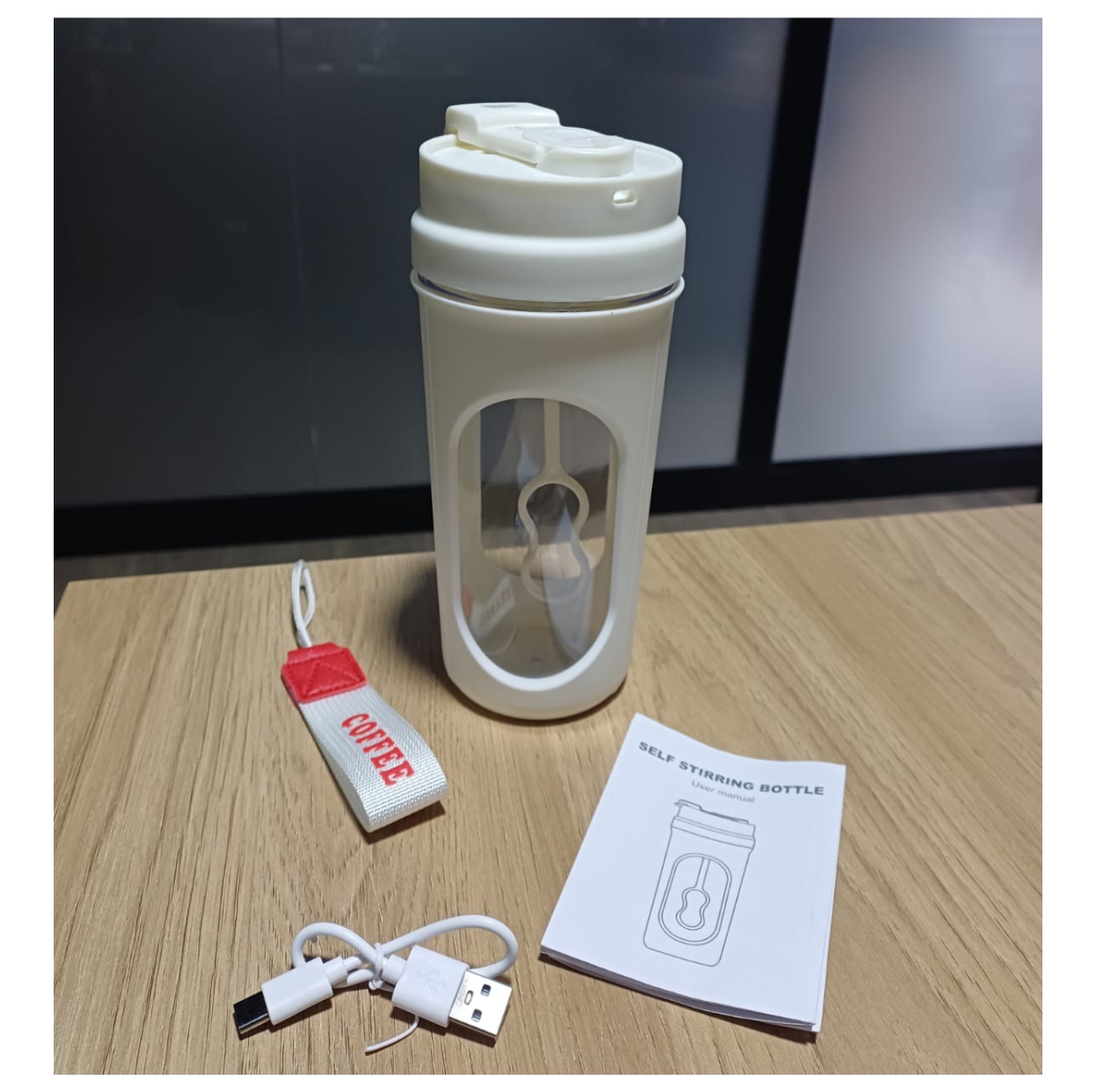 Vaso Mezclador Proteina Cafe Suplementos